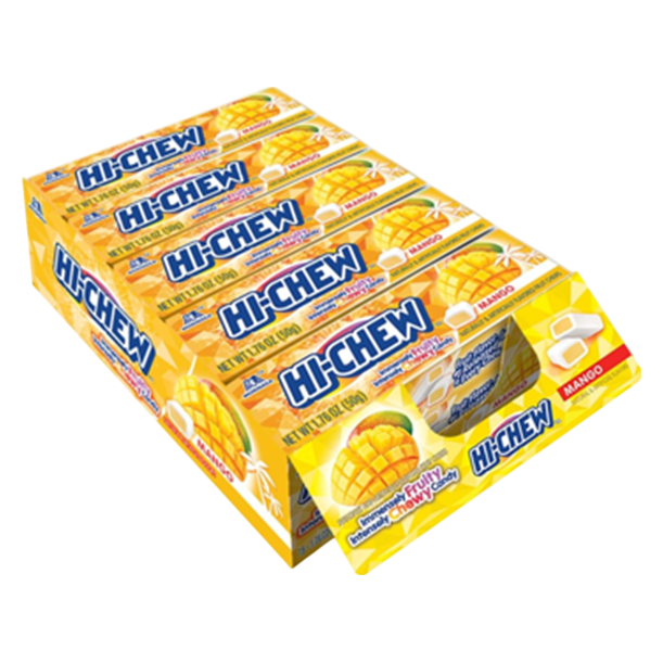 Hi-Chew Mango Chewy Candy 1.76oz 15 CT