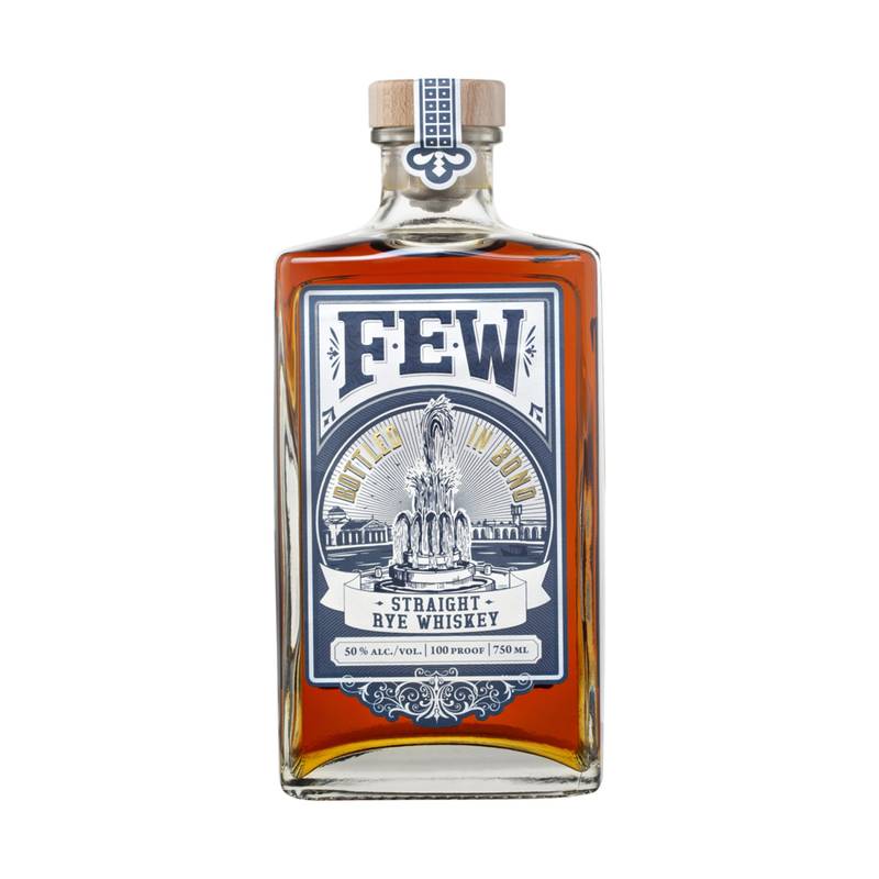 FEW Bottled In Bond Rye Whiskey Cask Strength 750ml (100 proof)