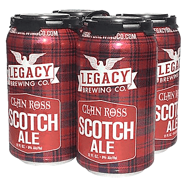 Legacy Brewing Clan Ross Scotch Ale 4pk 12oz Can