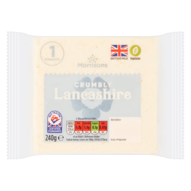 Morrisons Crumbly Lancashire, 240g