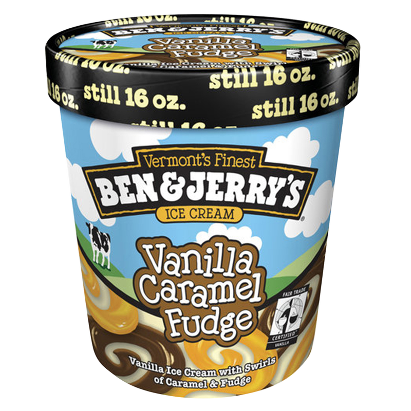 Ben & Jerry's Vanilla Caramel Fudge Pint