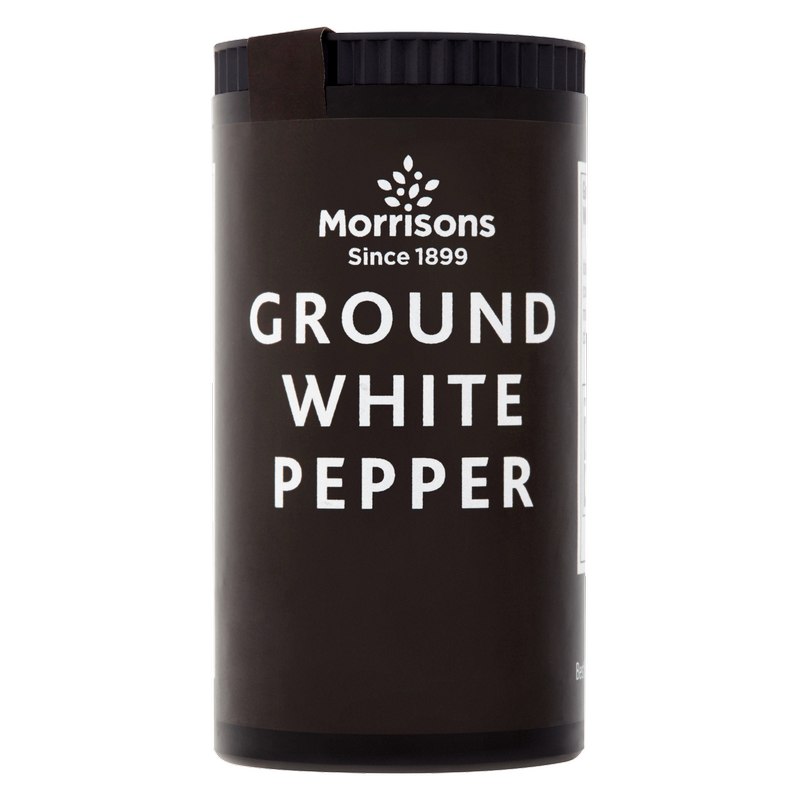 Morrisons Ground White Pepper, 25g