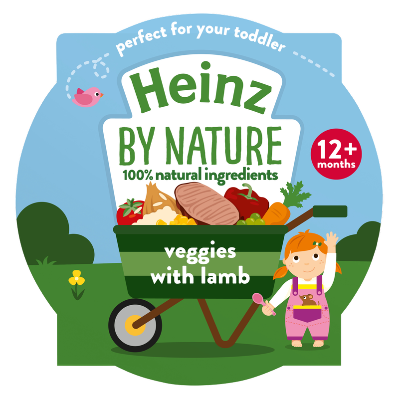 Heinz By Nature Veggies with Lamb 12m+, 200g