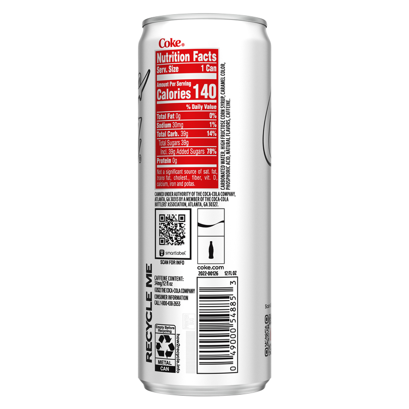 Marshmello's Limited Edition Coca-Cola 12oz Can