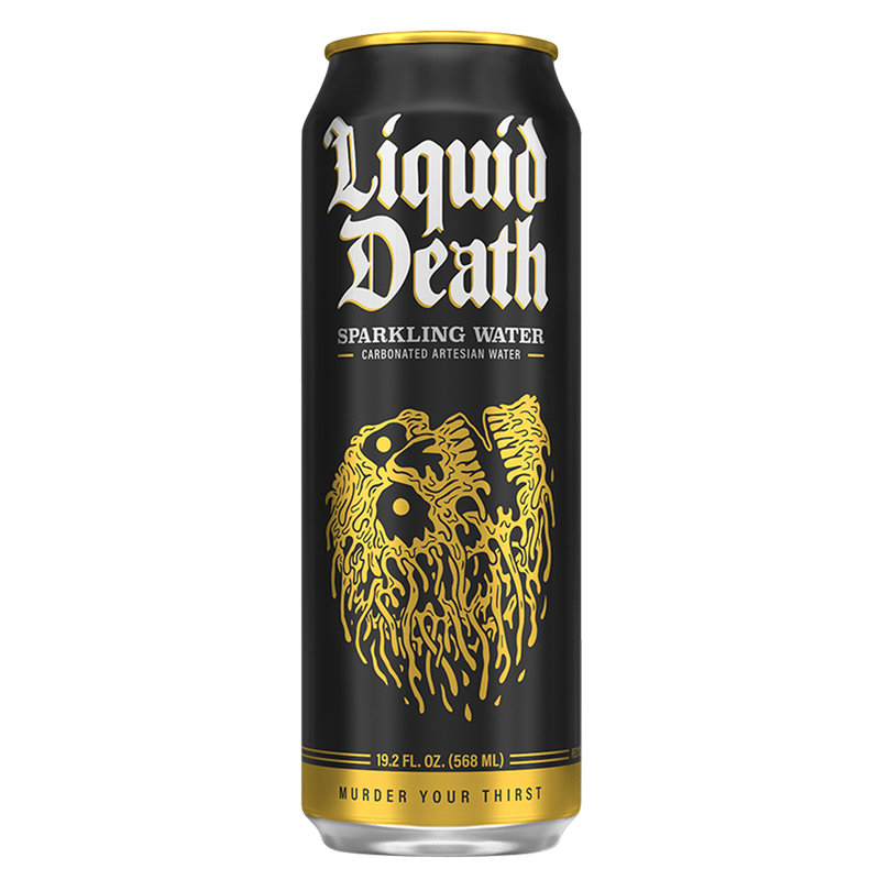 Liquid Death Sparkling Water 19.2oz King Size Can