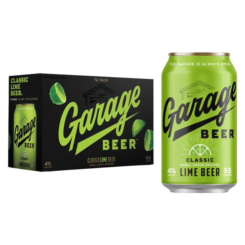 Garage Beer Classic Lime Beer 12pk 12oz 4% ABV