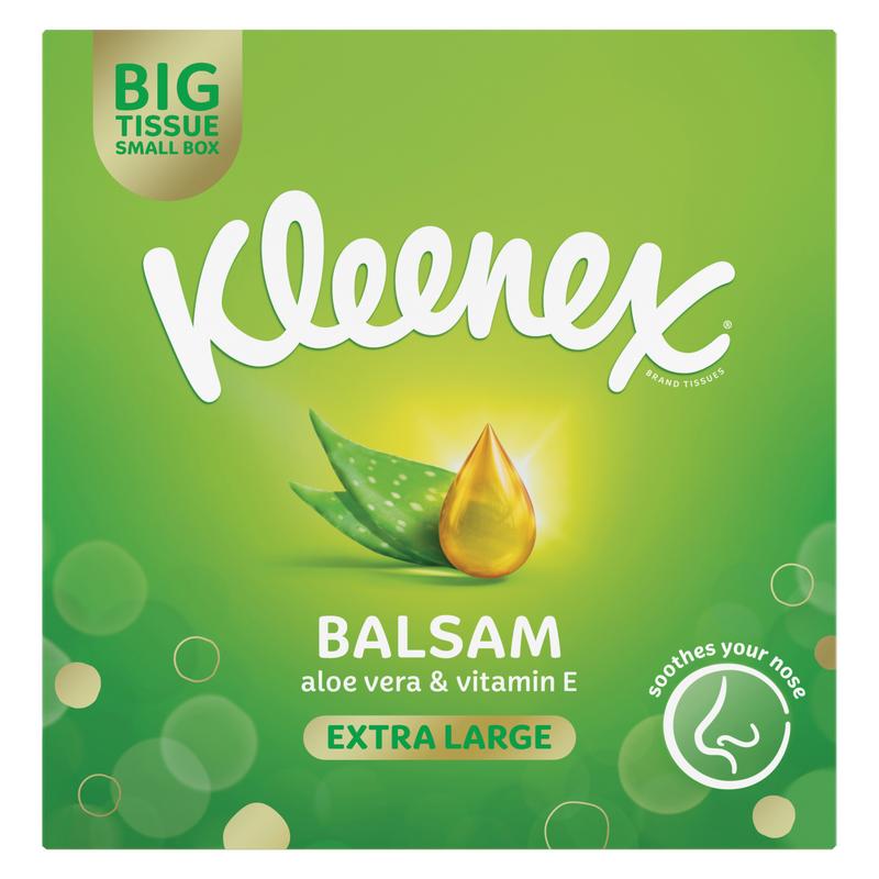 Kleenex Balsam Extra Large Tissues, 1pcs