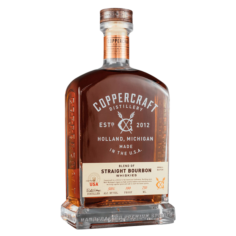 Coppercraft Straight Blended Bourbon 750ml (100 Proof)