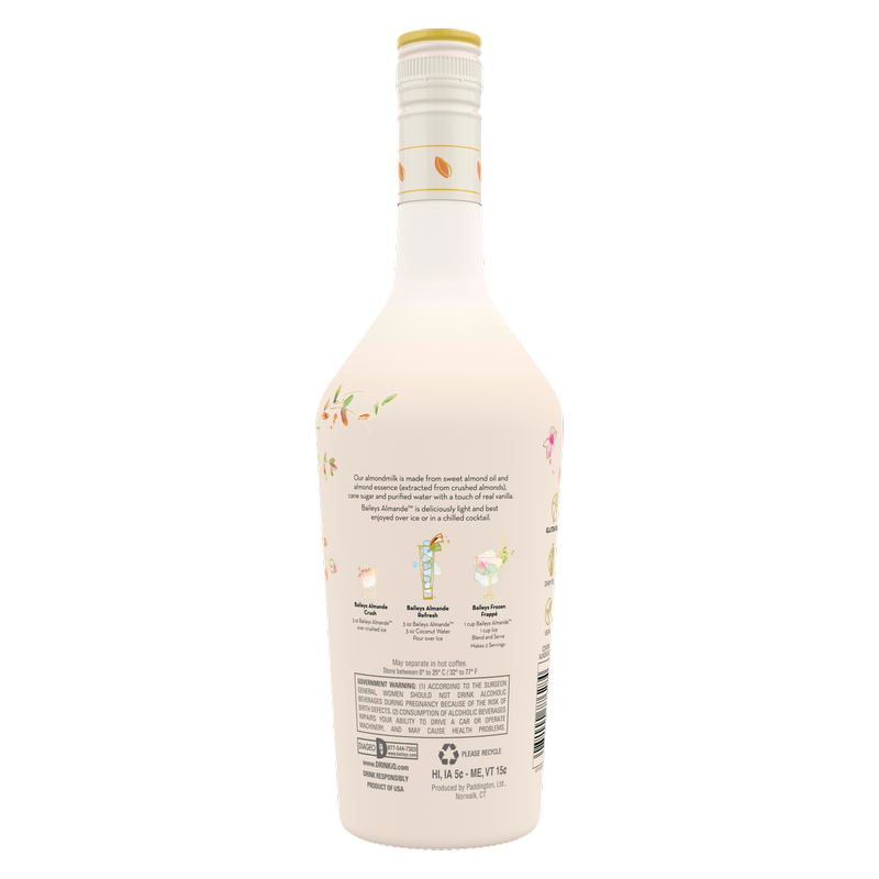 Baileys Almande Almondmilk Liqueur 750ml (34 proof)