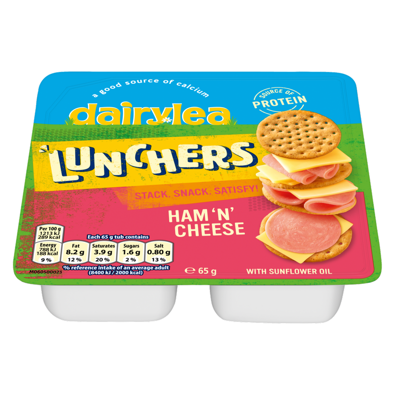Dairylea Lunchers Ham & Cheese, 65g