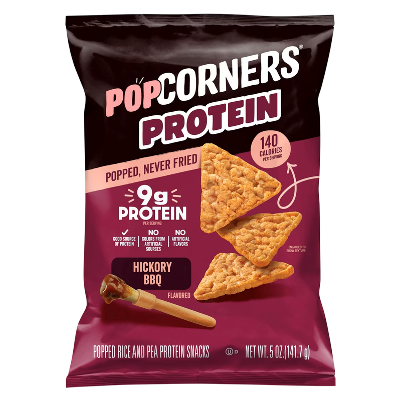 Popcorners Protein Hickory BBQ 5oz
