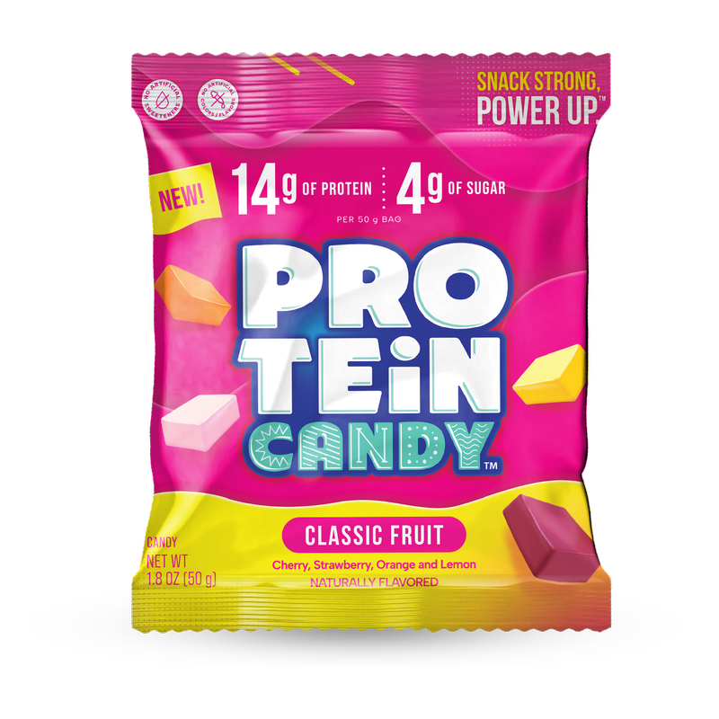 Protein Candy Classic Fruit Sour, 1.9oz