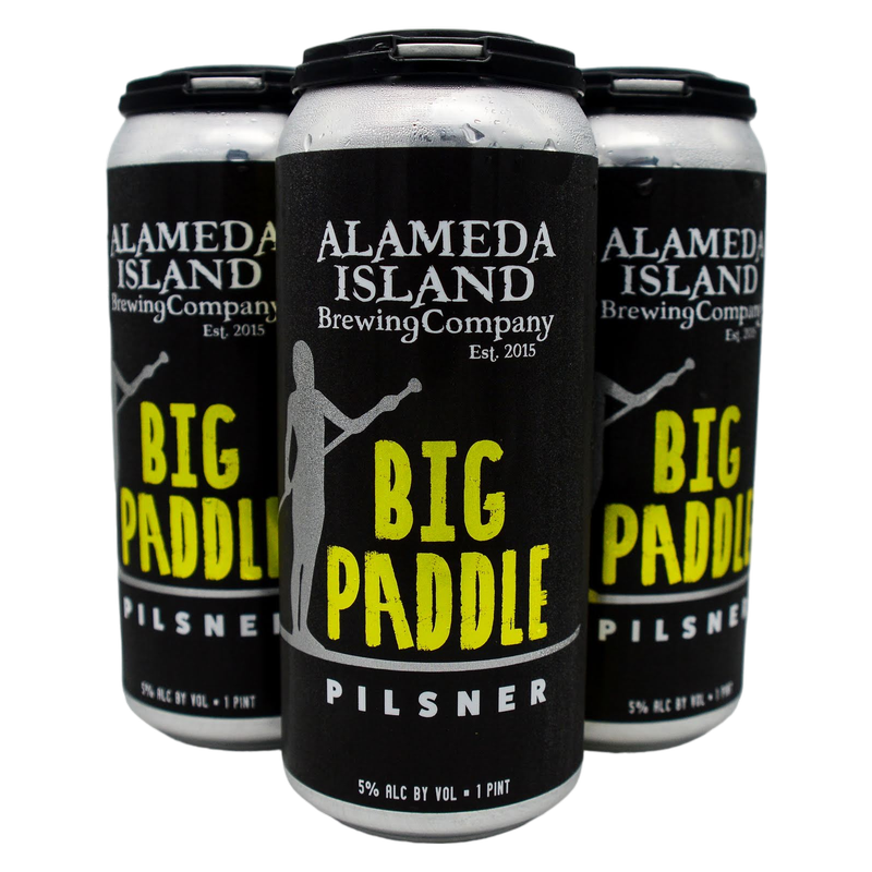 Alameda Island Brewing Big Paddle Pilsner 4pk 16oz Can