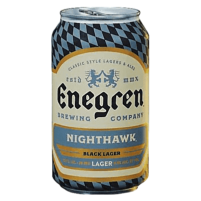 Enegren Brewing Nighthawk Black Lager 6pk 12oz Can