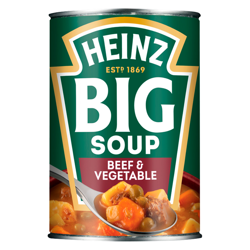 Heinz Big Soup Beef and Vegetable, 400g