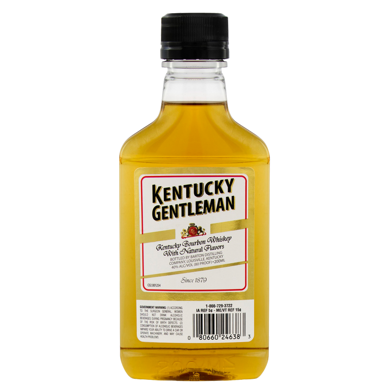 Kentucky Gentleman Bourbon Whiskey 200ml (80 Proof)