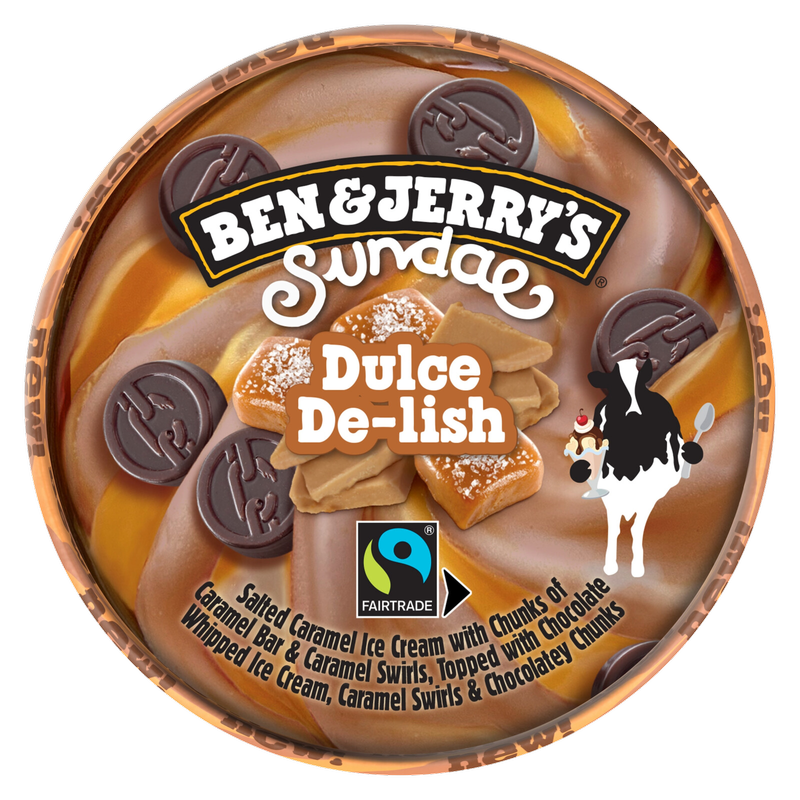 Ben & Jerry's Dulce De-lish Sundae, 427ml