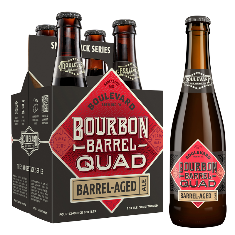 Boulevard Bourbon Barrel-Aged Quad Ale 4pk 12oz Btl