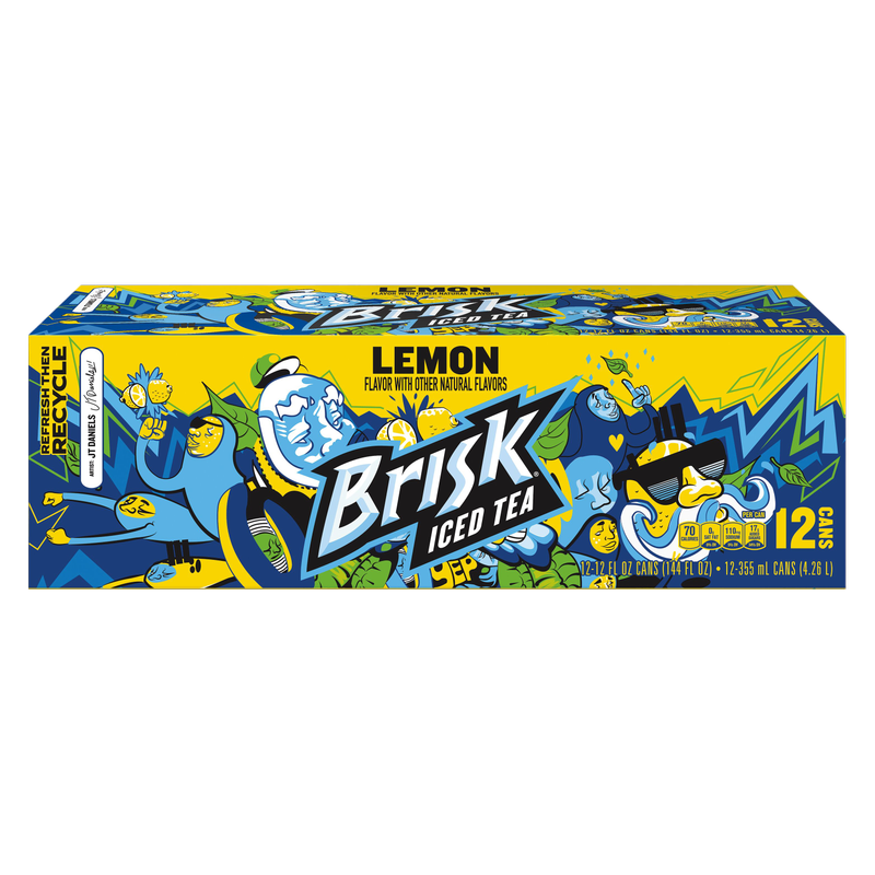 Brisk Iced Tea Lemon 12pk 12oz Btl