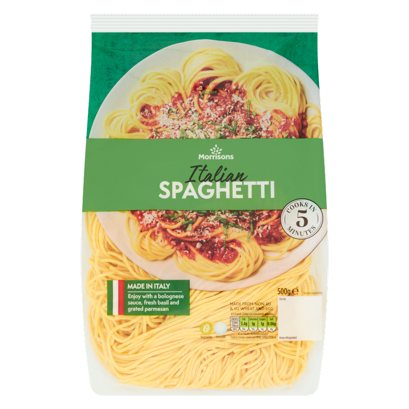 Morrisons Italian Spaghetti, 500g