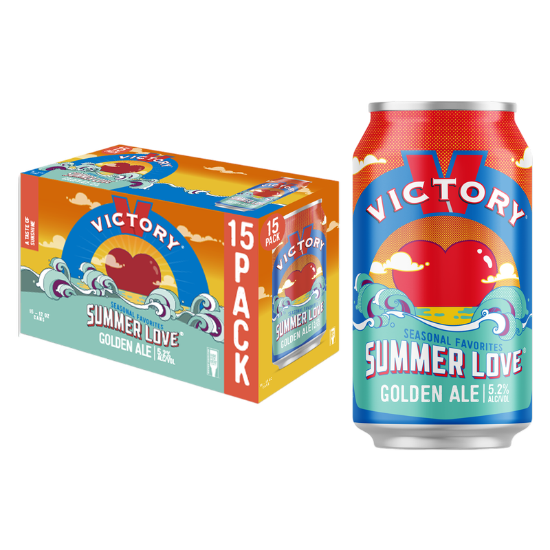 Victory Summer Love 15pk 12oz Can 5.2% ABV