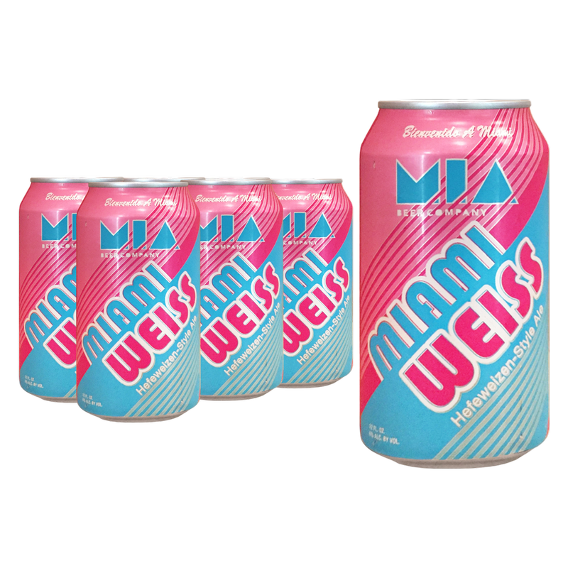 Miami Weiss Ale 6 Pack Cans