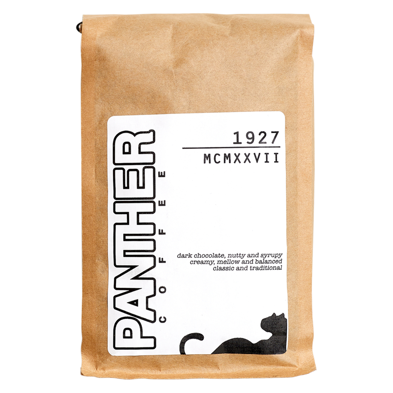 Panther Coffee 1927 Espresso Blend Ground Coffee 12oz