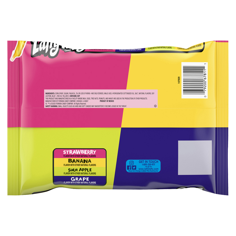 Laffy Taffy Assorted Fun Size Candy 12oz