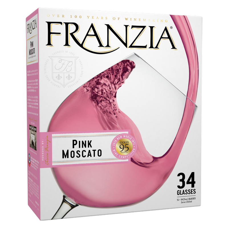 Franzia Pink Moscato 5L Box 