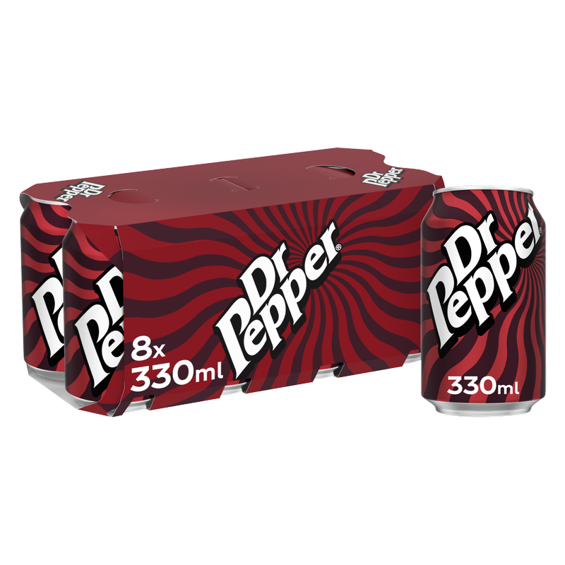 Dr Pepper, 8 x 330ml