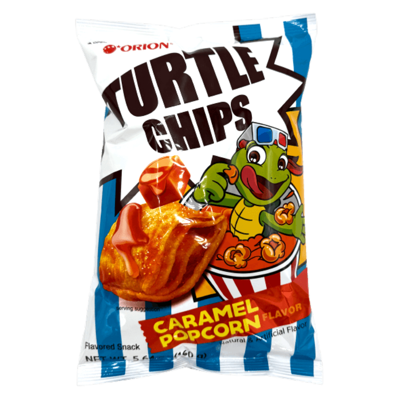 Turtle Chips Caramel Popcorn, 5.64 oz