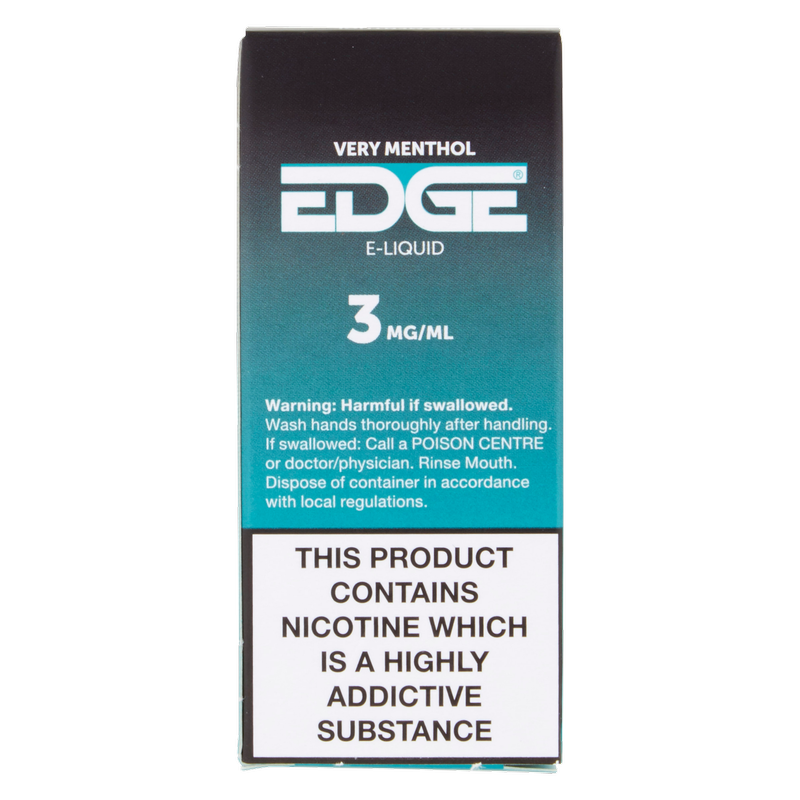 Edge Very Menthol E-Liquid 3mg/ml, 10ml