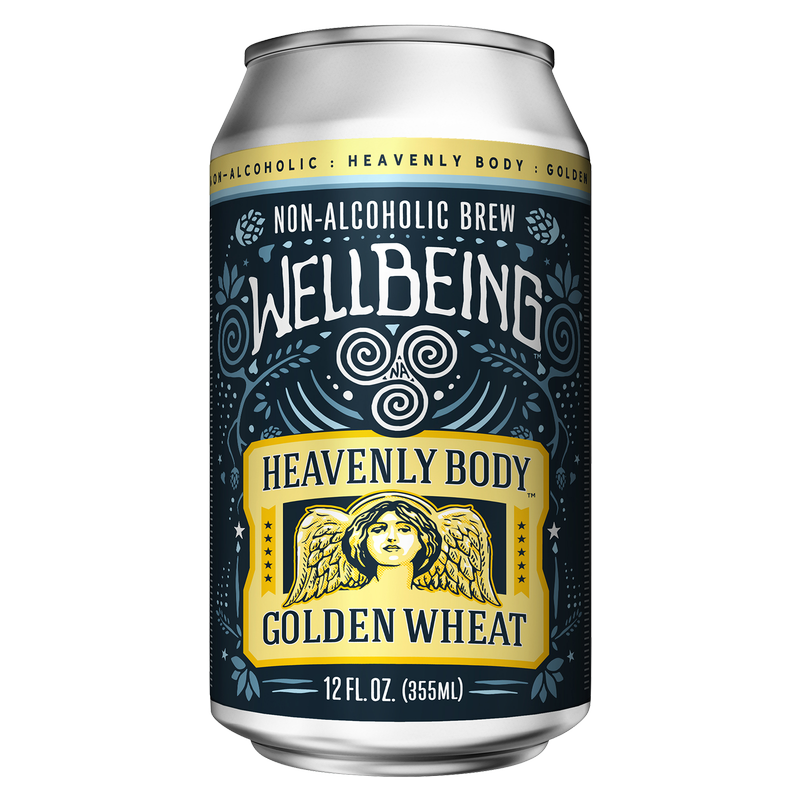Wellbeing Brewing Co. Heavenly Body Non-Alcoholic 4pk 12oz
