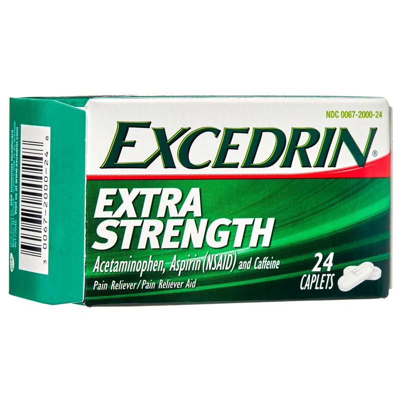 Excedrin Extra Strength Caplets 24ct