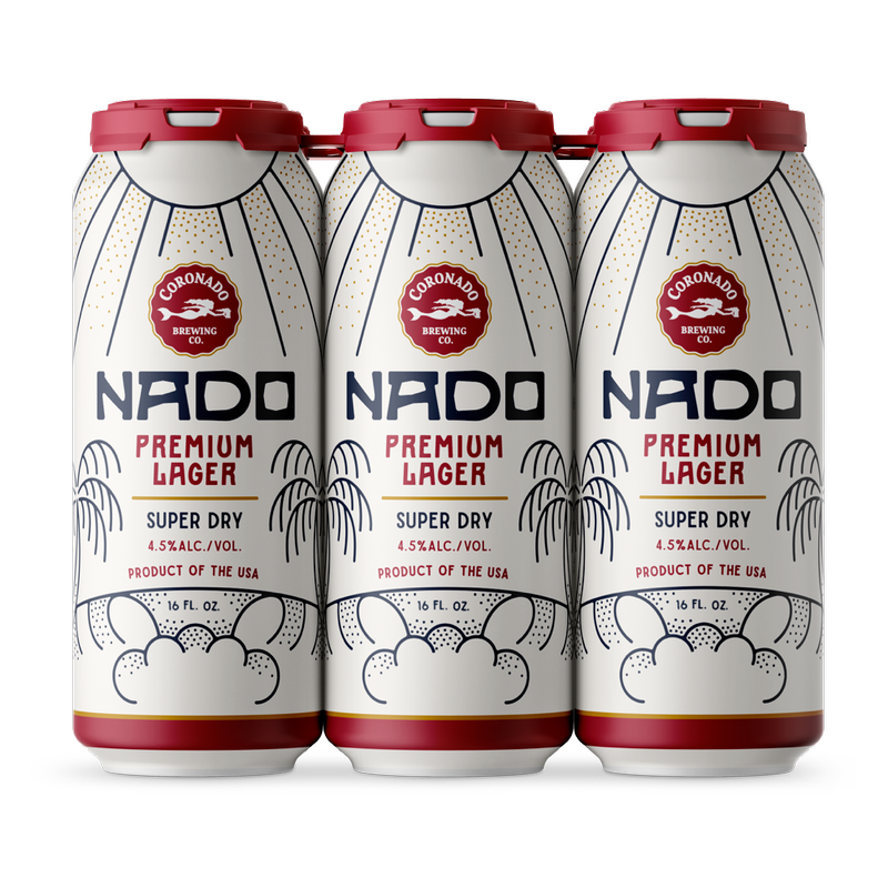 Coronado Brewing Co. Nado Lager 6pk 16oz Can 4.5% ABV