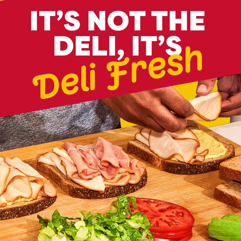Oscar Mayer Deli Fresh Oven Roasted Turkey Breast Sliced Lunch Meat - 9oz