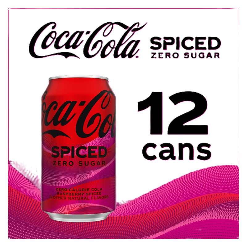 Coca-Cola Spiced Zero Sugar 12pk 12oz Can