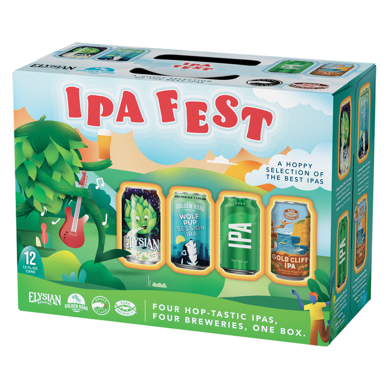 Anheuser-Busch IPA Fest Variety Pack 12pk 12oz Can