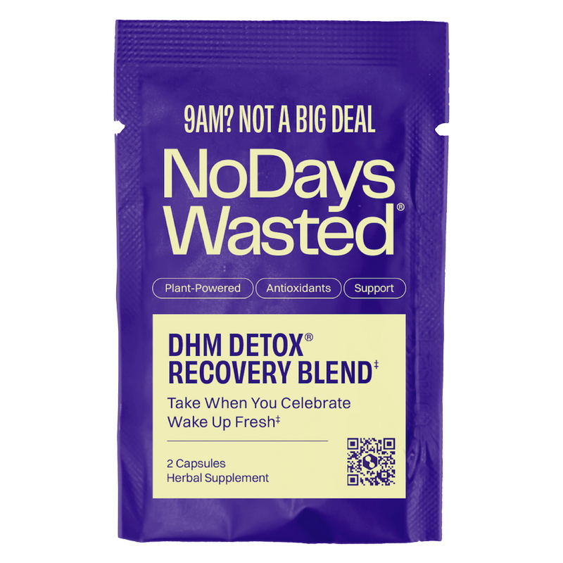No Days Wasted DHM Detox Hydration Recovery Hangover Pills 5pk