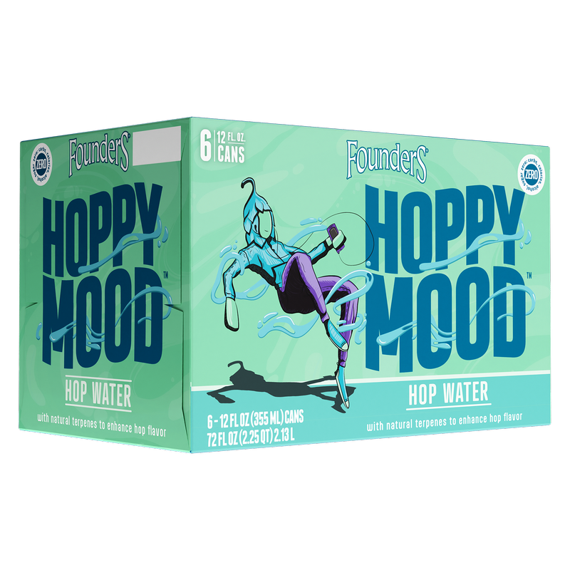 Founders Hoppy Mood 6pk 12oz Can 0.0% ABV