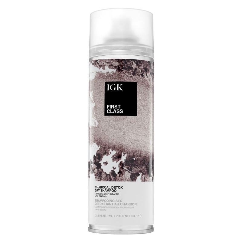 IGK Detox Dry Shampoo: FIRST CLASS with Charcoal  6.3oz