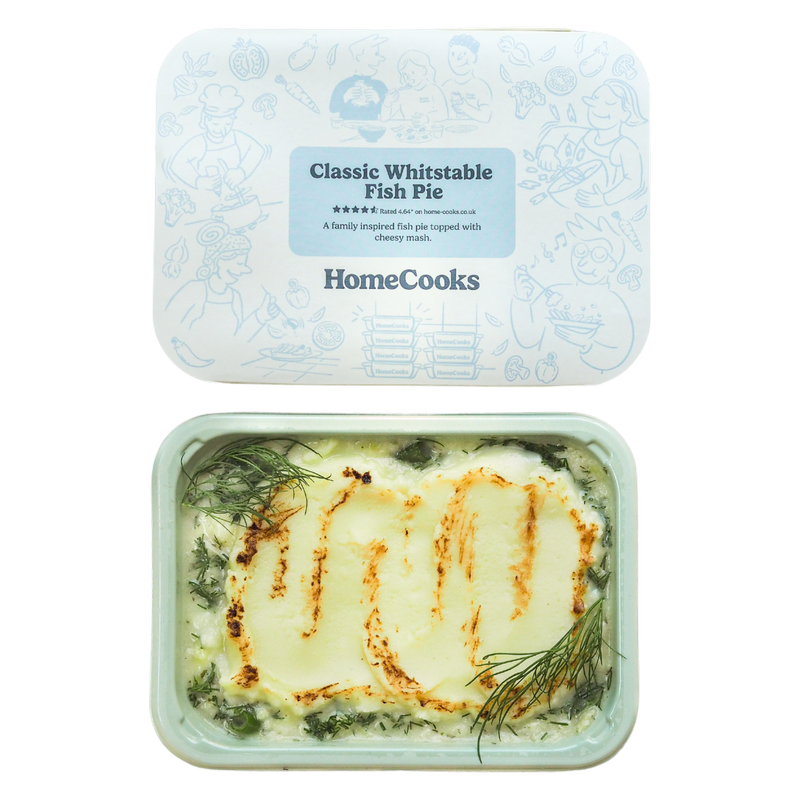 HomeCooks Classic Whitstable Fish Pie - By Chef Kate, 375g