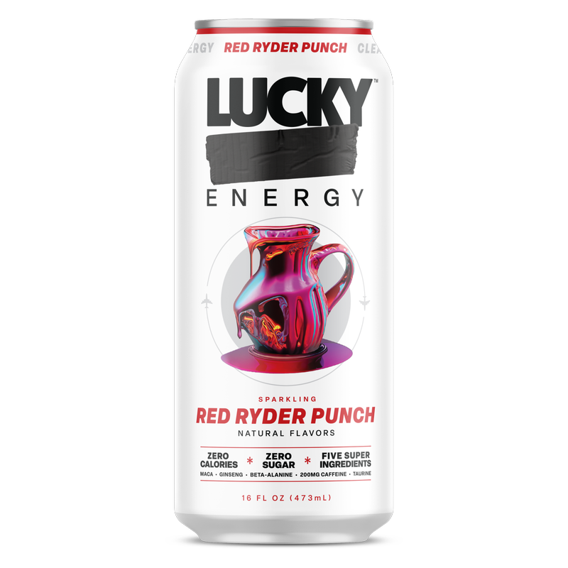 Lucky Energy Red Ryder Punch 16oz Can