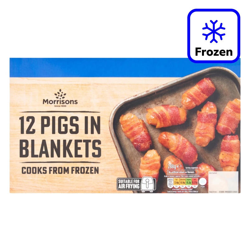 Morrisons Pigs in Blankets - Frozen, 289g