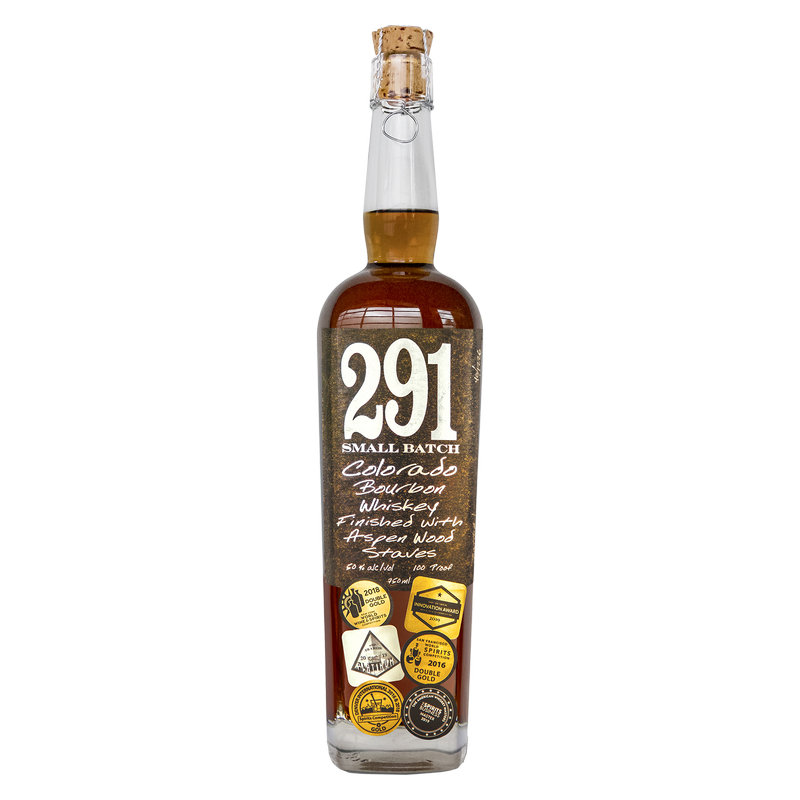 291 Colorado Bourbon Whiskey Small Batch 750ml (100 Proof)