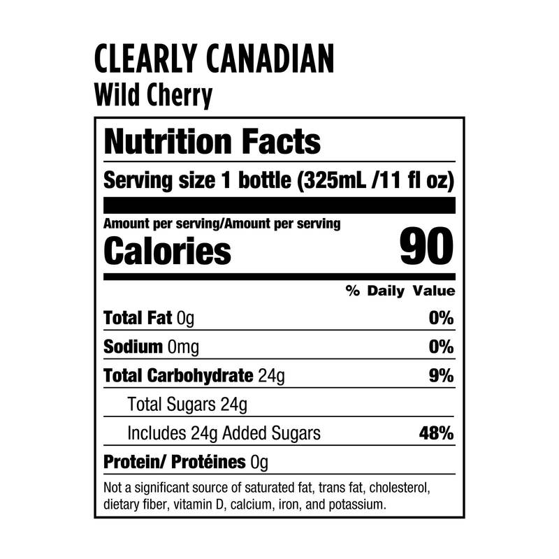 Clearly Canadian Wild Cherry 11oz