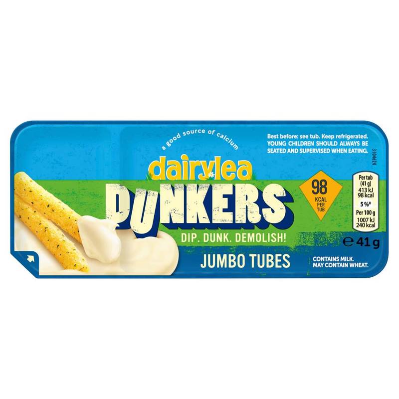 Dairylea Dunker Jumbo Tubes with Cheese, 41g