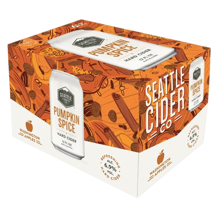 Seattle Cider Pumpkin Spice 6pk 12oz Can