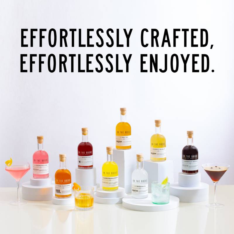 On The Rocks Tres Generaciones Jalapeno Pineapple Margarita 375ml (40 proof)