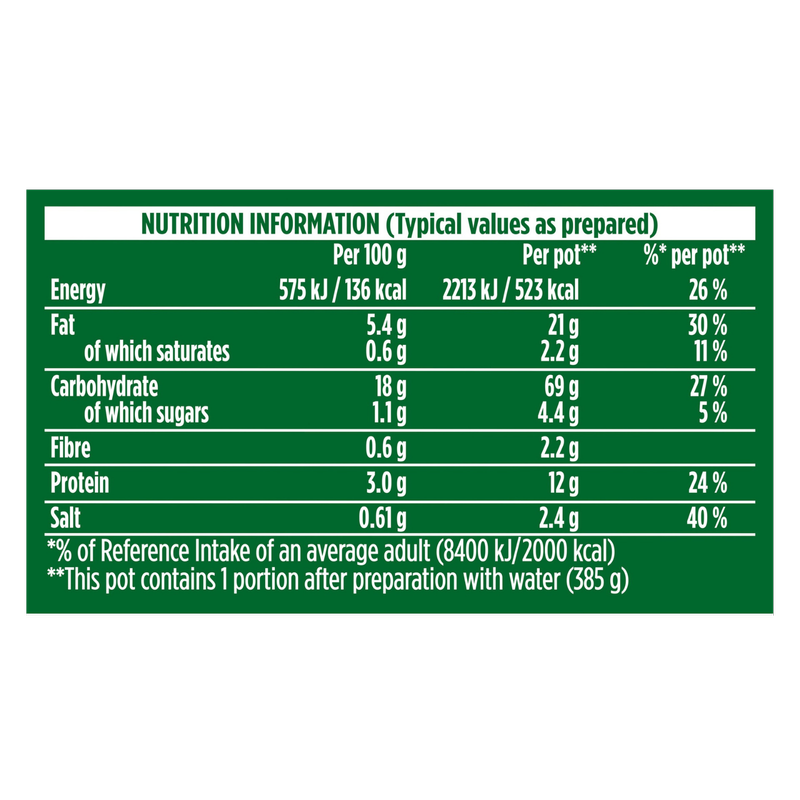 Pot Noodle King Chicken & Mushroom, 114g